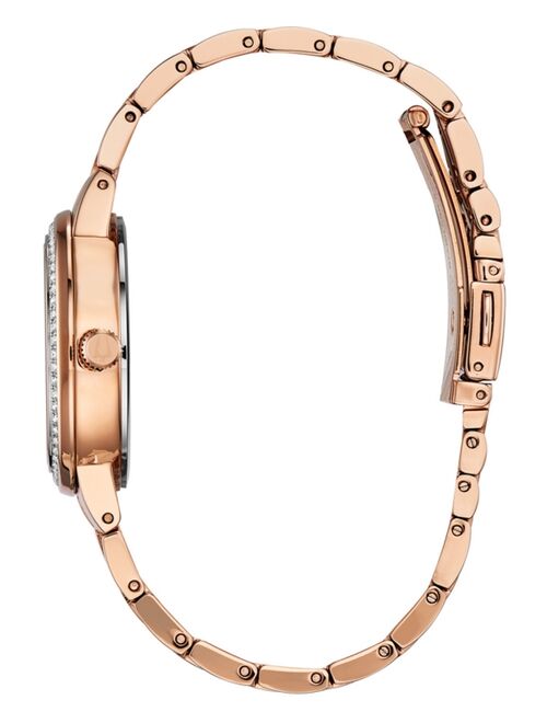 BULOVA Women's Phantom Two-Tone Stainless Steel & Crystal Bracelet Watch 32.5mm