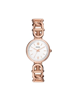 Women's Carlie Three-Hand Rose Gold-Tone Stainless Steel Watch, 30mm