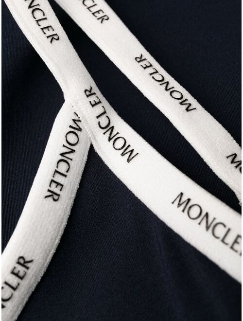 Moncler logo-tape swimsuit