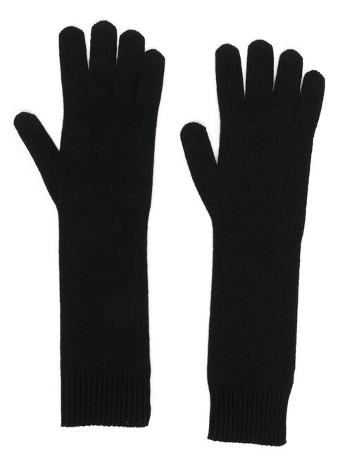 Moncler long wool gloves
