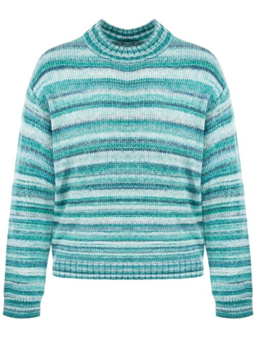 EPIC THREADS Toddler & Little Girls Space-Dyed Mock-Neck Sweater, Created for Macy's