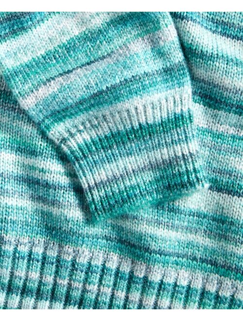 EPIC THREADS Toddler & Little Girls Space-Dyed Mock-Neck Sweater, Created for Macy's