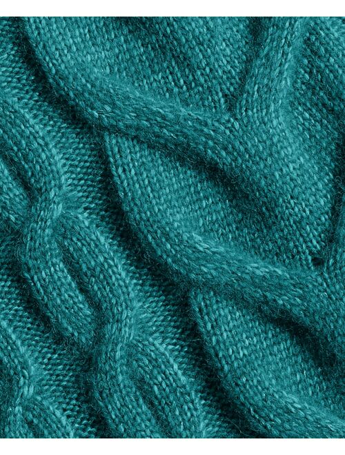 EPIC THREADS Toddler & Little Girls Solid Cable-Knit Crewneck Sweater, Created for Macy's