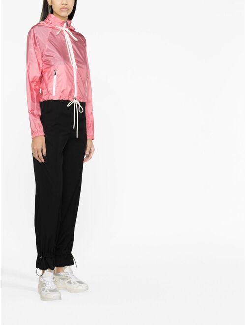 Moncler drawstring-detailed hooded jacket