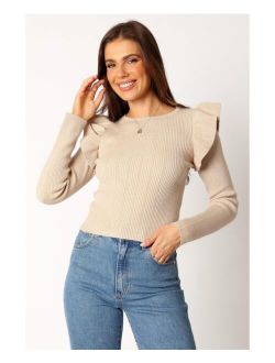 PETAL AND PUP Easton Long Sleeve Knit Top