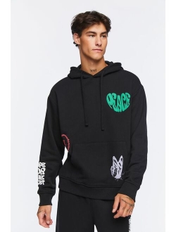 Hope For The Best Graphic Hoodie Black/Multi