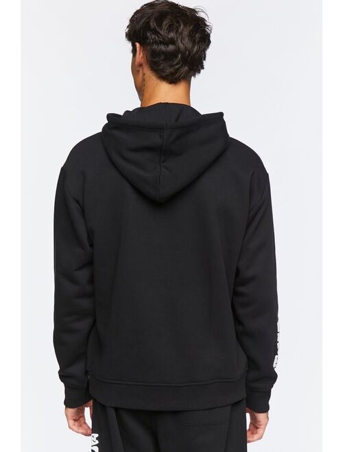 Forever 21 Hope For The Best Graphic Hoodie Black/Multi