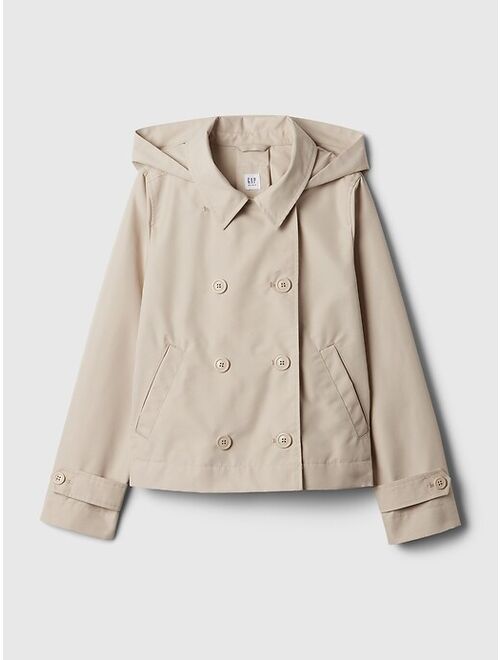 Gap Kids Cropped Trench Coat