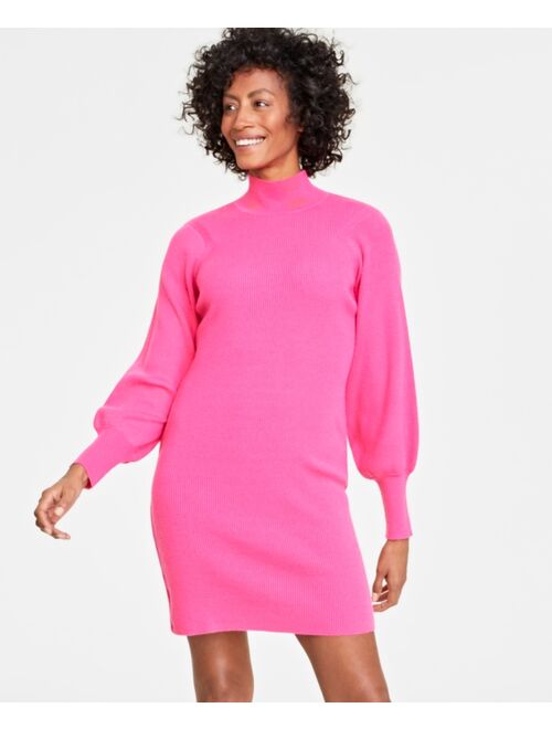 On 34th Women's Turtleneck Mini Sweater Dress, Created for Macy's