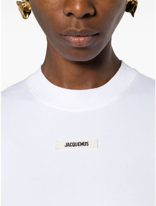 Jacquemus Le T-shirt Gros Grain top