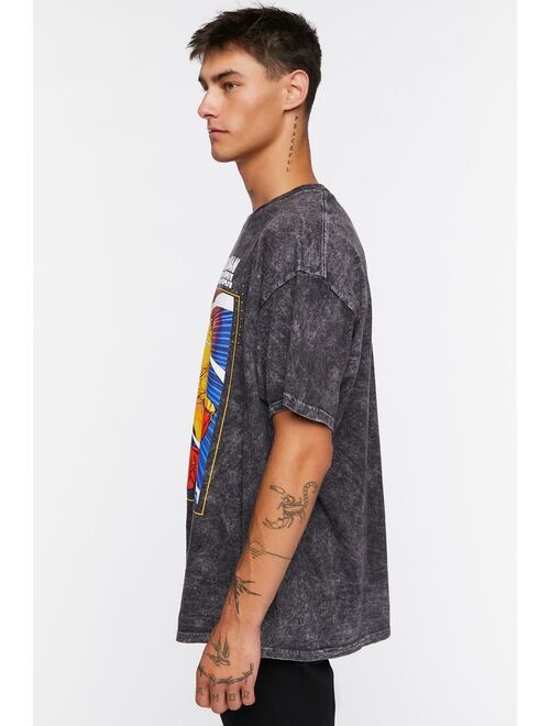Forever 21 One Punch Man Graphic Tee Black/Multi