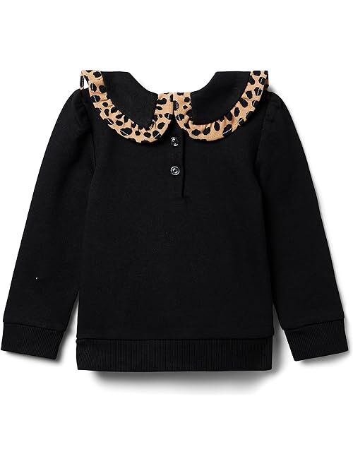 Janie and Jack Animal Collar Sweatshirt (Toddler/Little Kids/Big Kids)
