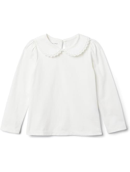 Janie and Jack Knit Collar Top (Toddler/Little Kids/Big Kids)