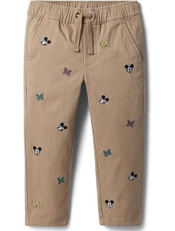 Mickey Embroidered Joggers (Toddler/Little Kids/Big Kids)