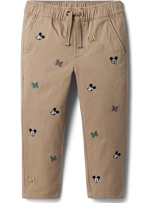 Janie and Jack Mickey Embroidered Joggers (Toddler/Little Kids/Big Kids)
