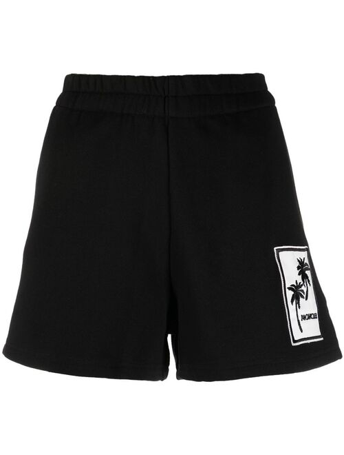 Moncler logo-print track shorts