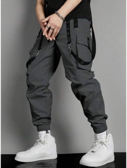 Manfinity EMRG Men's Cargo Jogger Pants With Pockets