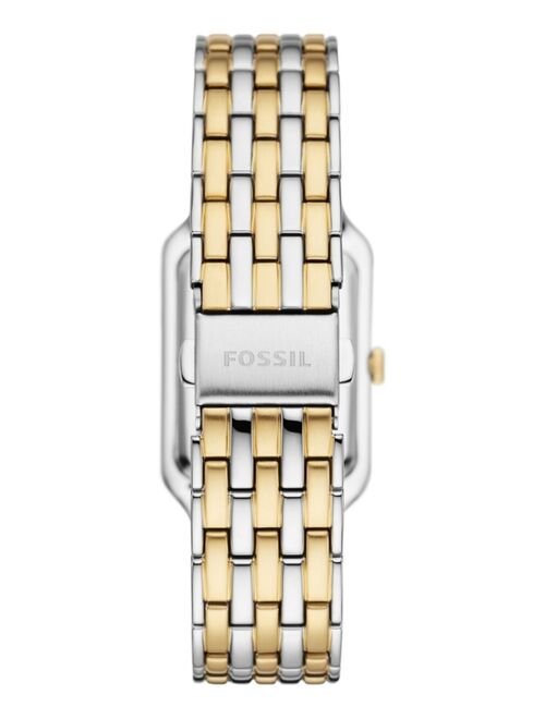 FOSSIL Women's Raquel Three-Hand Date Two-Tone Stainless Steel Watch, 26mm