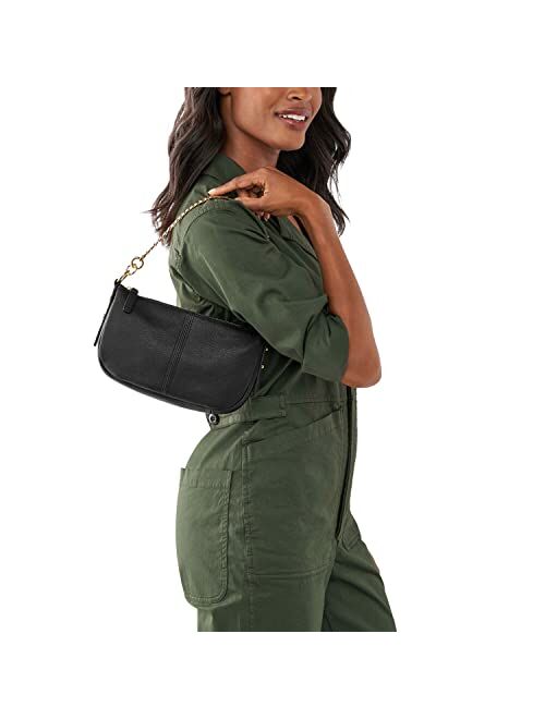 Fossil Women's Jolie Leather Small Shoulder Bag Purse Handbag for Women