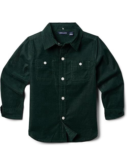Janie and Jack Cord Button-Up Shirt (Toddler/Little Kids/Big Kids)