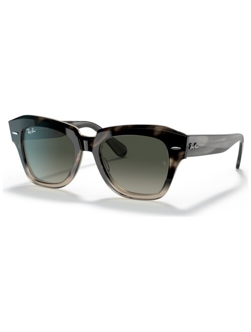Ray-Ban Unisex STATE STREET Sunglasses, Gradient RB2186