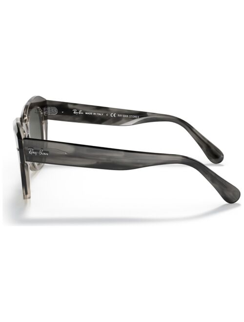 Ray-Ban Unisex STATE STREET Sunglasses, Gradient RB2186