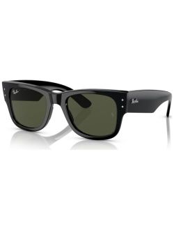 Unisex MEGA Wayfarer Polarized Sunglasses, RB0840S