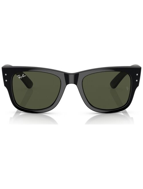 Ray-Ban Unisex MEGA Wayfarer Polarized Sunglasses, RB0840S