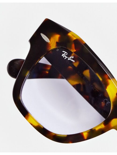 Ray-Ban State Street Fleck Square Sunglasses