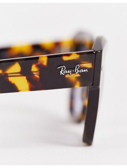 Ray-Ban State Street Fleck Square Sunglasses