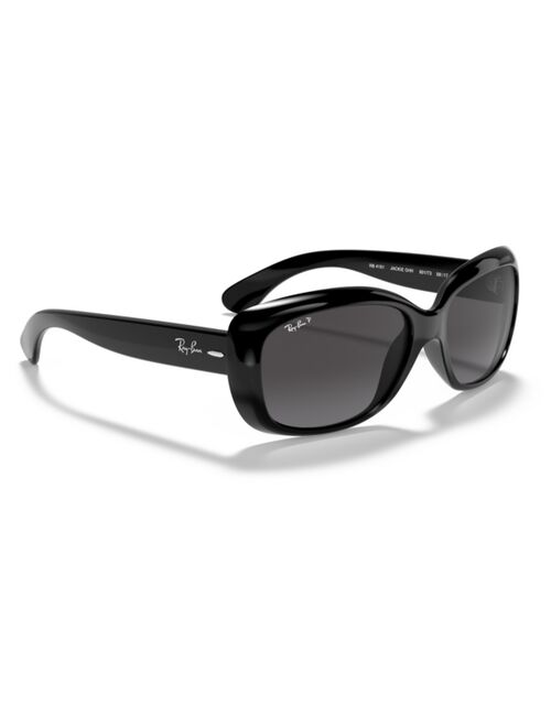 Ray-Ban Women's Polarized Sunglasses, RB4101 JACKIE OHH