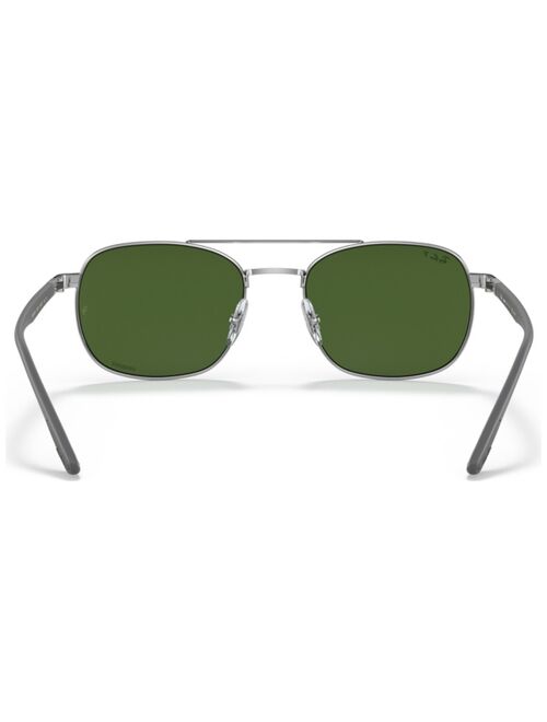Ray-Ban Unisex Polarized Sunglasses, RB3670CH 54