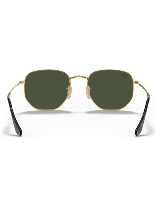 Ray-Ban Sunglasses, RB3548N HEXAGONAL FLAT LENSES