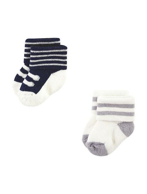 Hudson Baby Infant Boys Grow With Me Socks 12pk, Sports