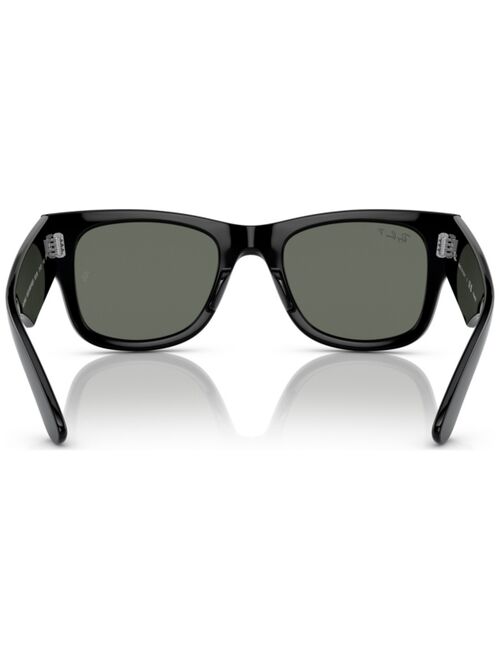 Ray-Ban Mega Wayfarer 51 Unisex Polarized Sunglasses