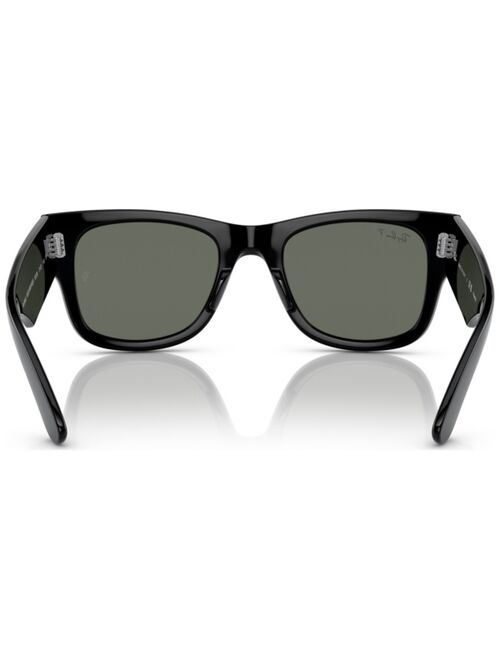 Ray-Ban Mega Wayfarer 51 Unisex Polarized Sunglasses
