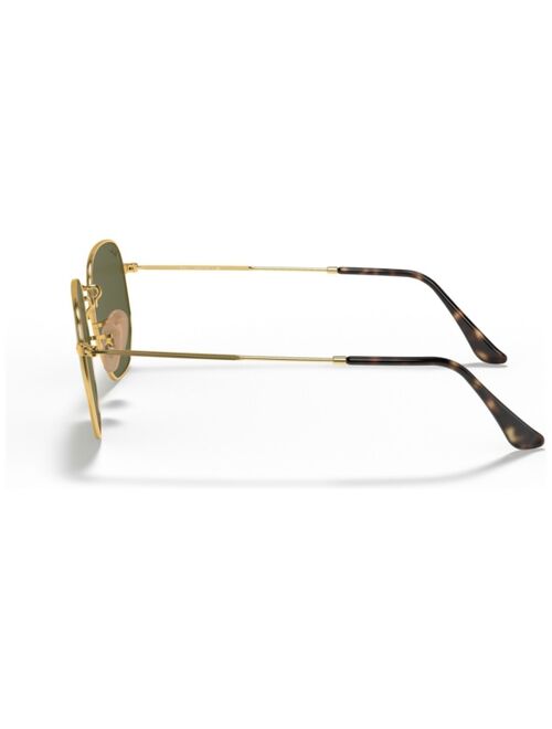 Ray-Ban Sunglasses, RB3548N HEXAGONAL FLAT LENSES
