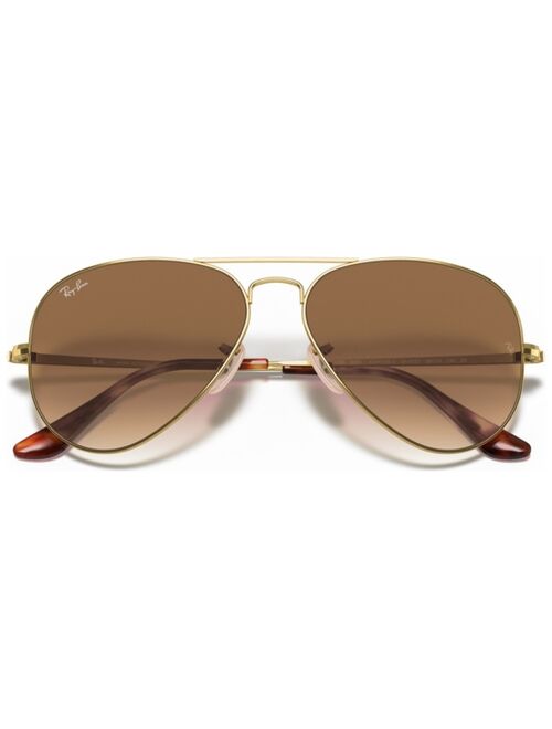 Ray-Ban Aviator Metal II Sunglasses, RB3689 GRADIENT