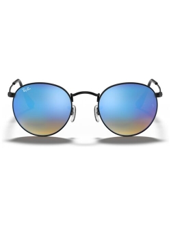 Sunglasses, RB3447 ROUND FLASH LENSES