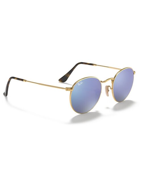 Ray-Ban Sunglasses, RB3447N ROUND FLAT LENSES