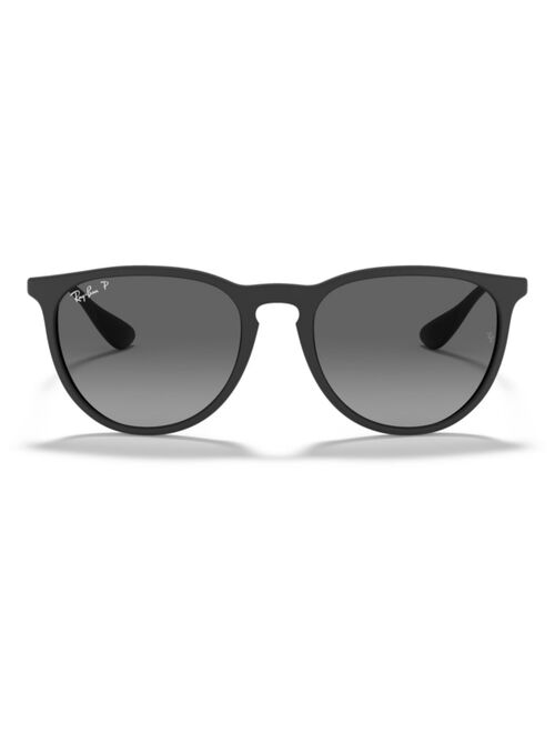 Ray-Ban Unisex Polarized Erika Sunglasses, RB4171F Low Bridge Fit