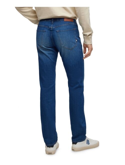 BOSS by Hugo Boss Men's Italian Denim Regular-Fit Jeans