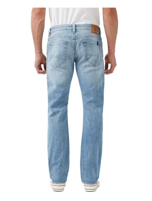 Buffalo David Bitton Men's Straight Six Sanded Jeans