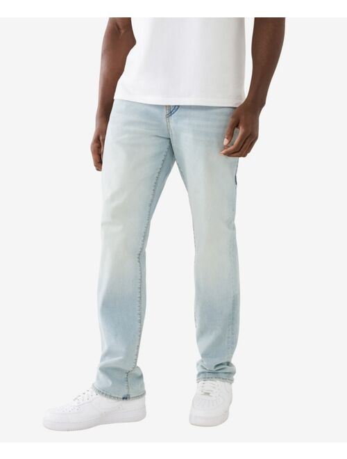 True Religion Men's Ricky Flap Super T Straight Jeans