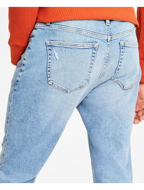 Sun + Stone Men's Melbourne Slim-Fit Destroyed Jeans, Created for Macy's