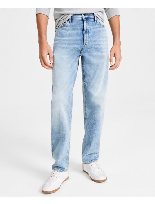 Sun + Stone Men's Stacy Loose-Fit Comfort Stretch Jeans, Created for Macy's