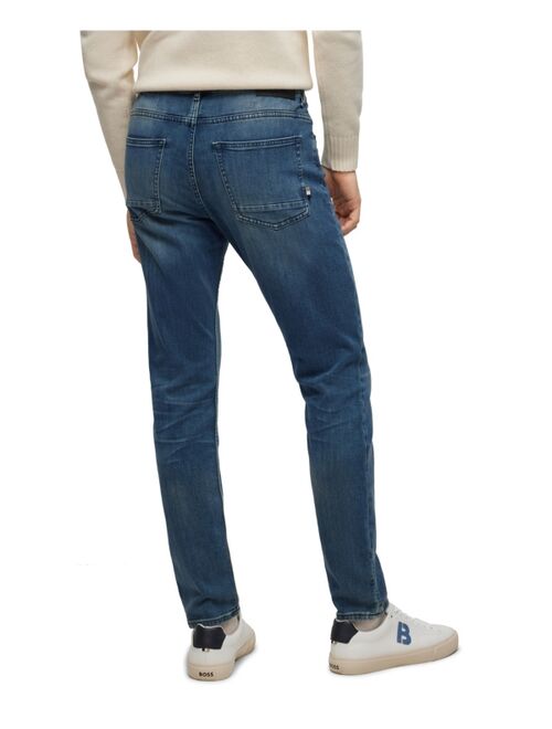 BOSS by Hugo Boss Men's Slim-Fit Super-Soft Denim Jeans