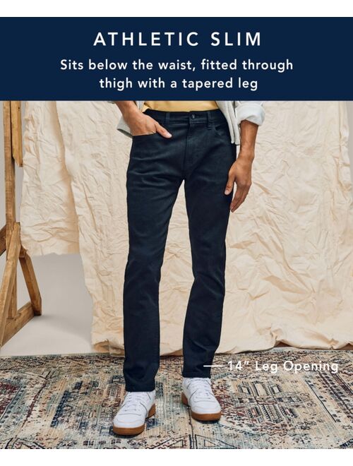 Nautica Men's Athletic Slim-Fit Stretch Denim 5-Pocket Jeans