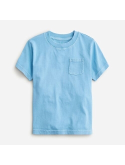 Kids' new garment-dyed pocket T-shirt