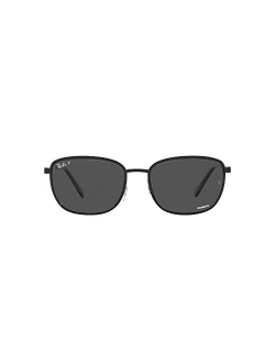 Unisex Polarized Sunglasses, RB3705 Chromance